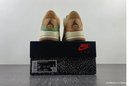 3 Jordan  “Green Brown” Air CT8532-103 CT8532-103 0308